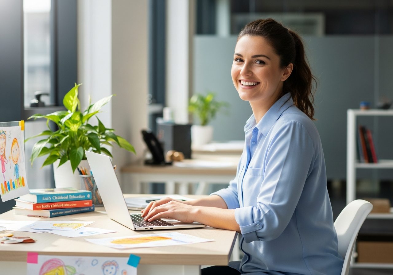 Childminder setting up account